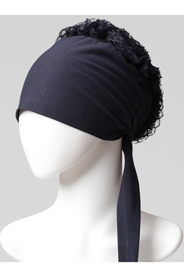 غطاء رأس مكشكش بدون خياطة - 1