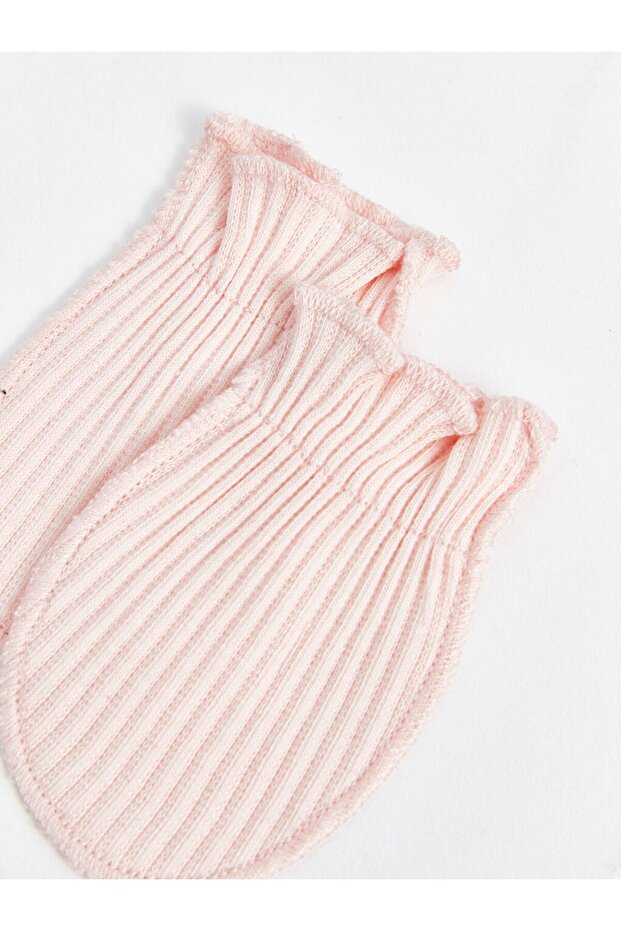 LCW baby Basic Kız Bebek Eldiven 3'lü - 2