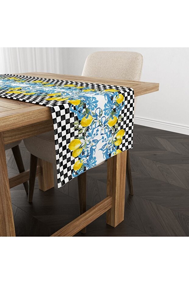 Limon Desenli Runner Modeli - 1