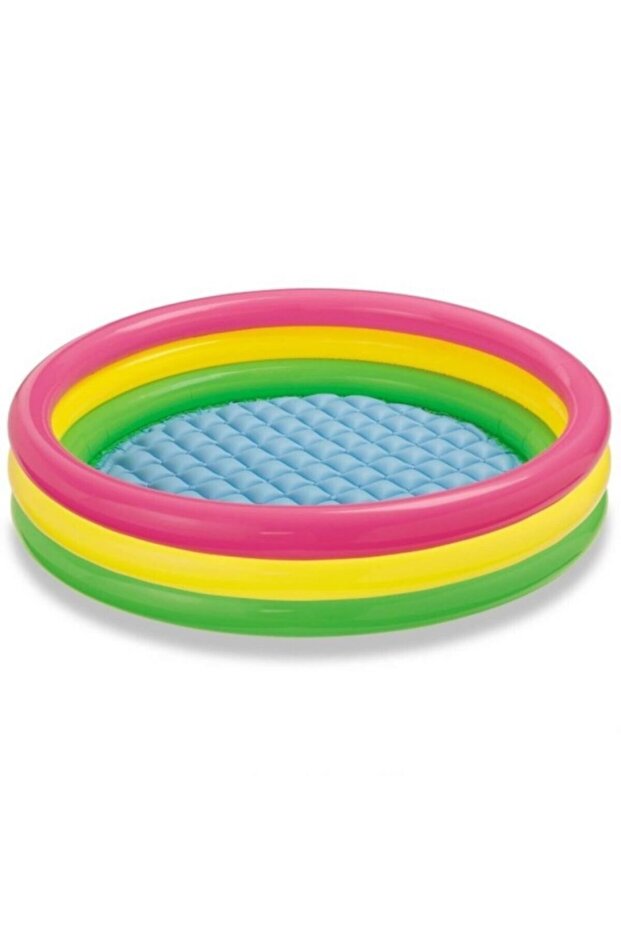 Isunset 3-section ring inflatable play water pool 58924