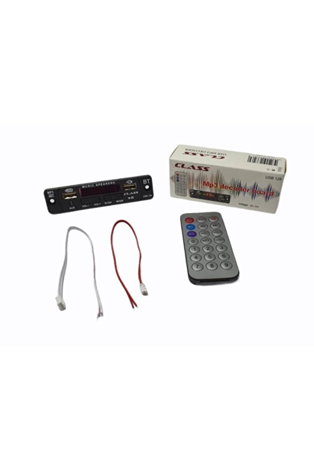 Usb-128 Aux Usb-sd-bluetooth Çevirici Kumandalı - 3