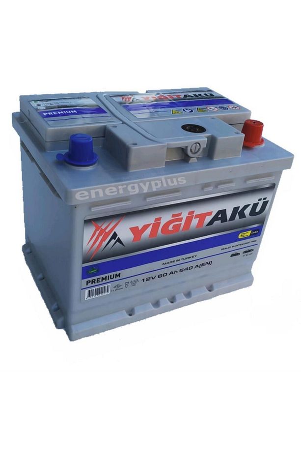 12v 60 Ah 60ah Amper Akü Ters Kutup 540a En Cca - 2