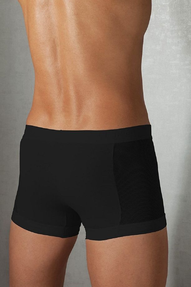 Erkek Modal Yanları Fileli Torbalı Normal Paça Boxer - 3