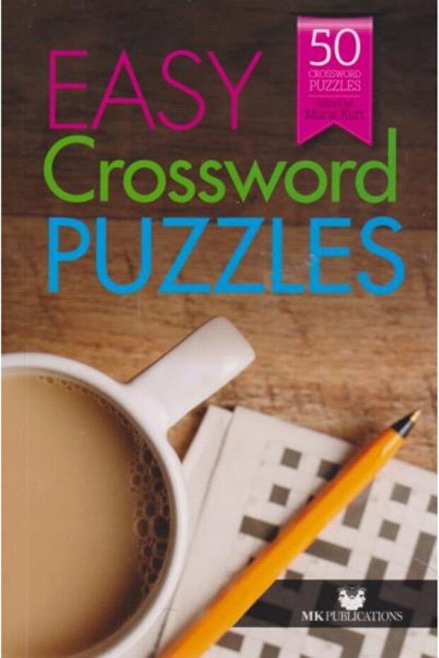Easy Crossword Puzzles - English Puzzle Book