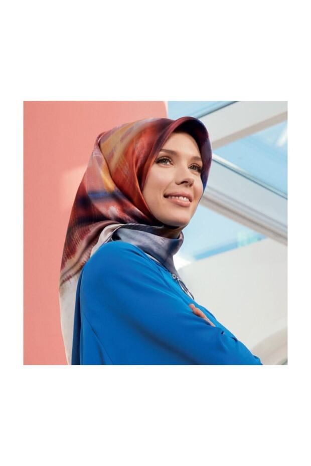 Sura Silk Scarf 20y8323-34 90x90 Cm