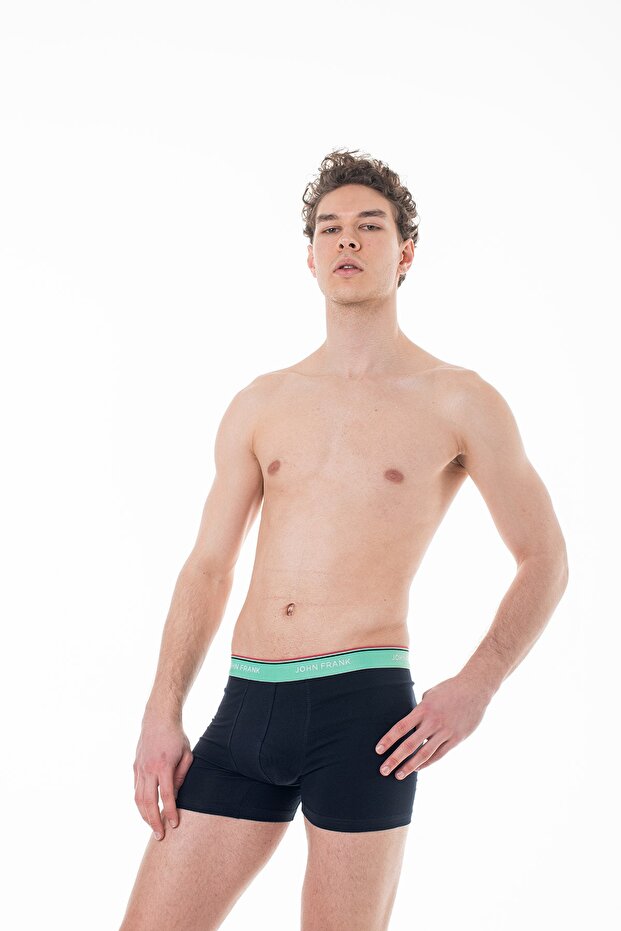 Erkek Basic Bright 3'lü Boxer - 2