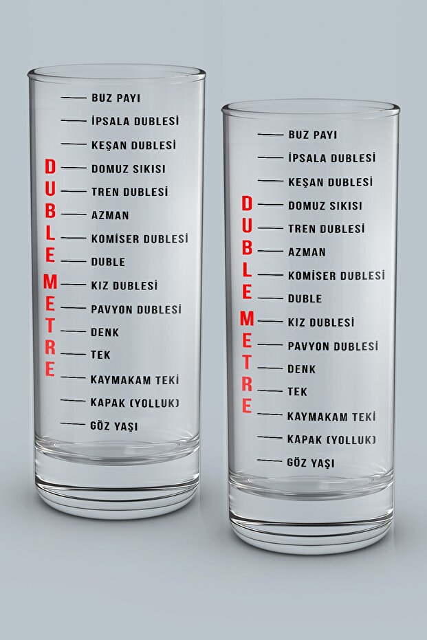 Dublemetre Rakı Bardağı - 1