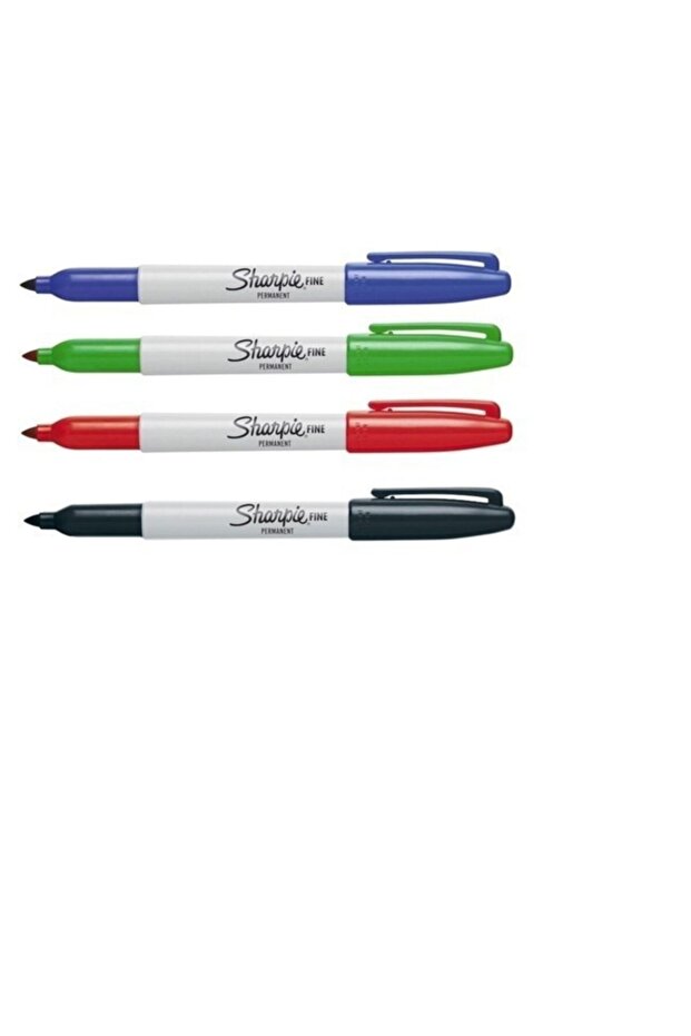 Permanent Marker 4 Colors - 1
