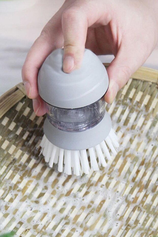 Deterjan Hazneli Bulaşık Fırçası - 4