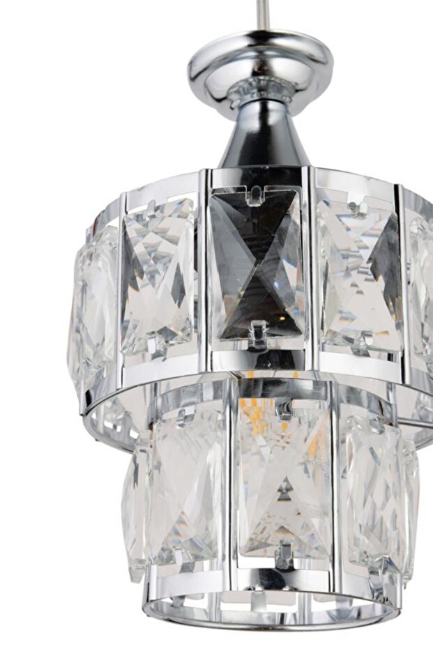 Miraç 2'li Gümüş Avize - 3