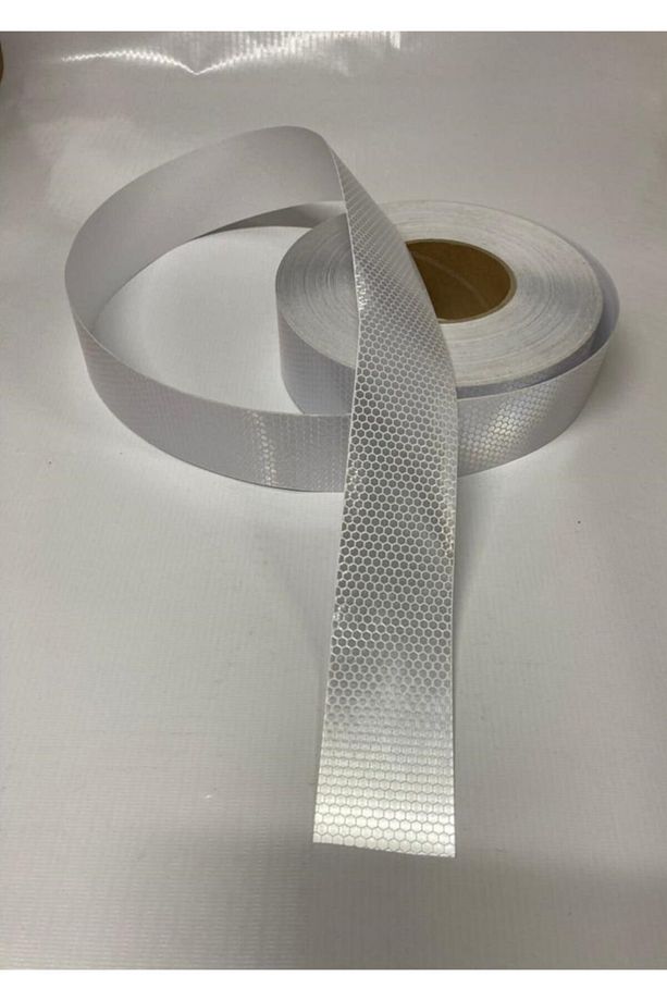 Yansıtıcı Bant Can Simidi Can Yeleği Için 5cm X 100 Cm - 1