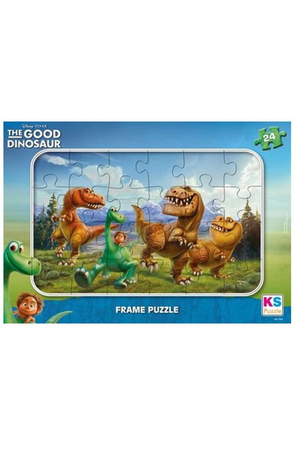 Good Dinosaur İyi Bir Dinozor 24 Parça Frama Puzzle Yapboz - 1