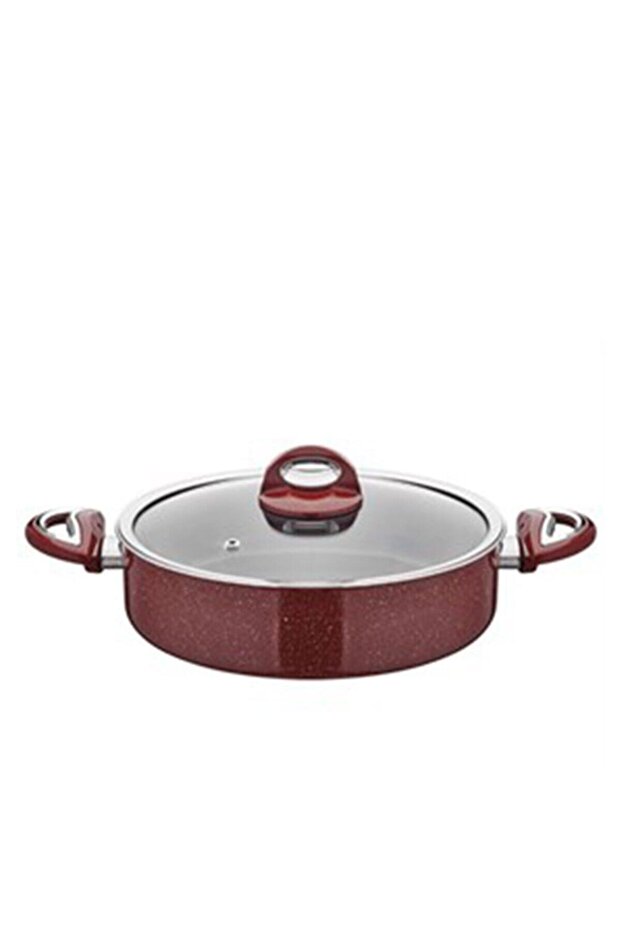 Taç Granit Basık Tencere 30cm - 1