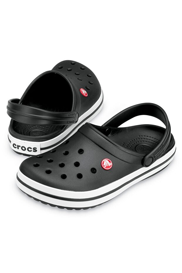 Crocband - Black Sports Slippers