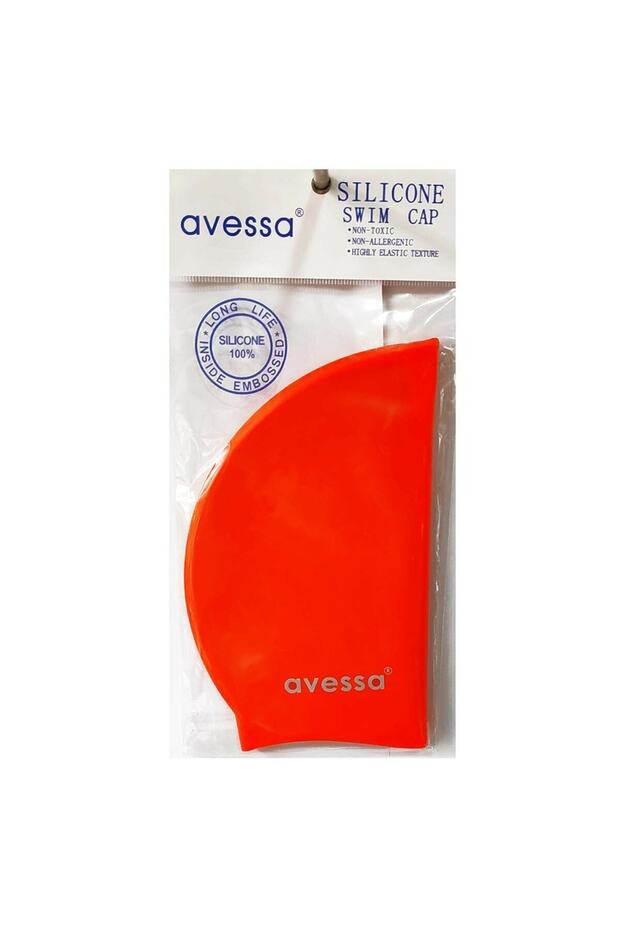 Light Red Silicone Cap - Sea Cap - Pool Cap - Swimming Cap