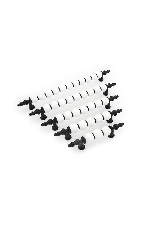 Laurel Misket 5 Pack Price 128mm Black White Handle