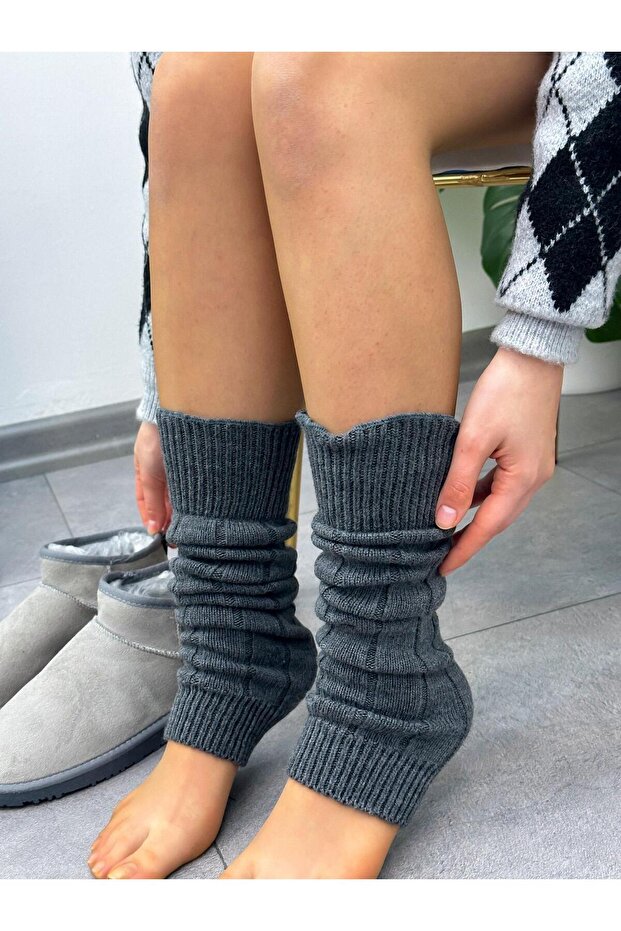 Dark Gray (Wizard) Wool Women's Leggings