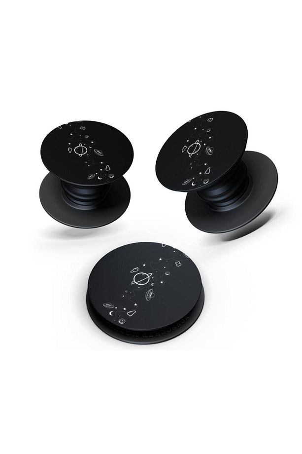 Desenli Pop Socket Planettelefon Parmak Tutucu Popsocket Stand - 1