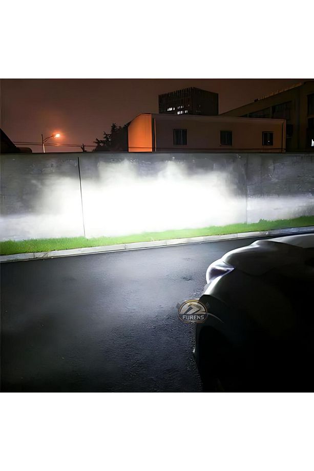 Fiat Tofaş Sis Farı Uyumlu Şimşek Etkili Led Xenon Light Series H3 - 4
