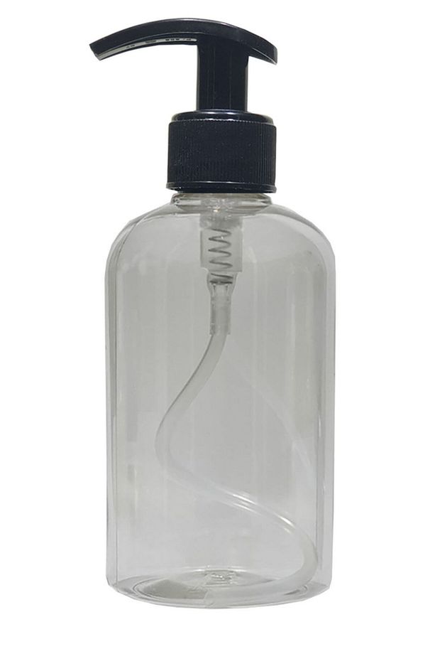 Plastik 500 ml Boş Sprey Kolonya Dezenfektan Şişesi Sıvı Sabun Pompalı 2 Adet - 1