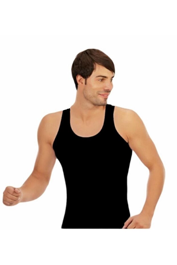 10 Pieces Men's 100% Cotton Lycra Sports Tank Top