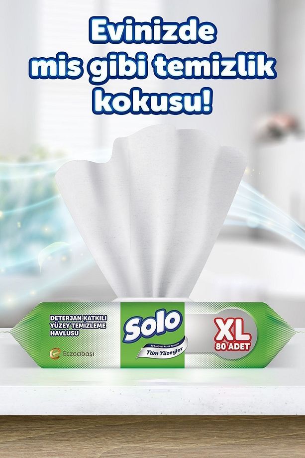 Tüm Yüzeyler Islak Temizleme Havlusu Xl 240 Yaprak - 6