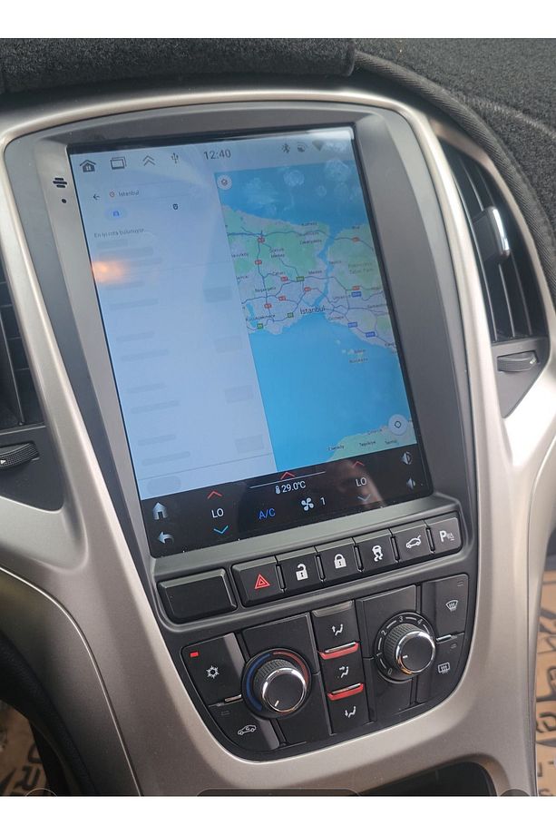 Opel Astra J Tesla Android Multimedya Tablet 4-64 Car Play - 6