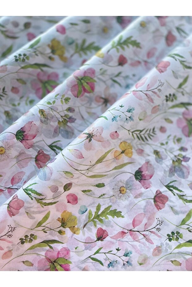 Spring Themed Pelur Paper / Wrapping Paper - 100 Pieces