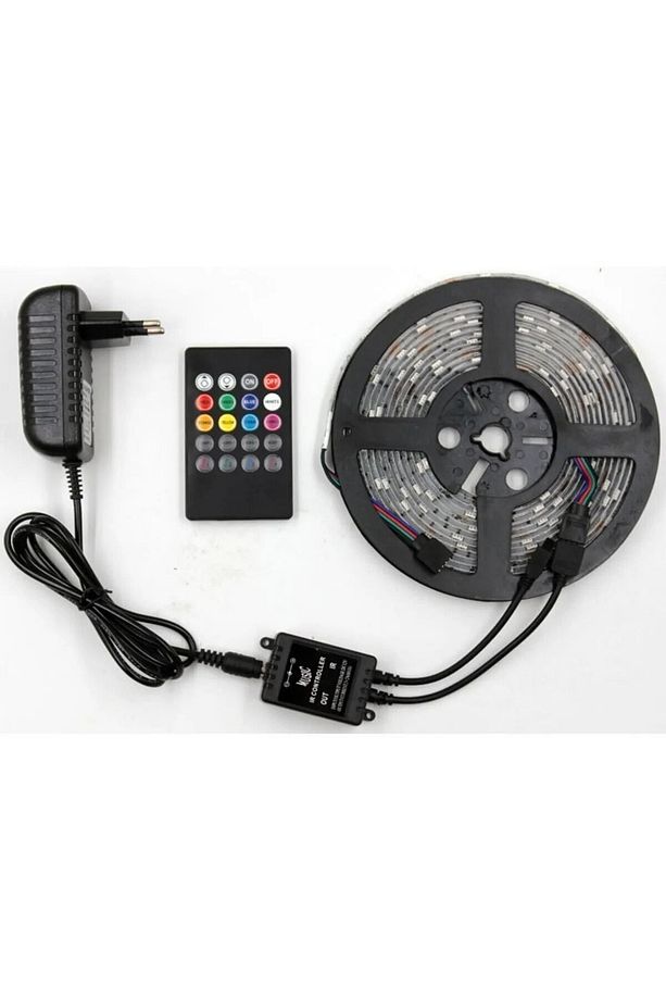 Sese Ve Müziğe Duyarlı Rgb Şerit Led Tak Çalıştır 2 Metre - 9