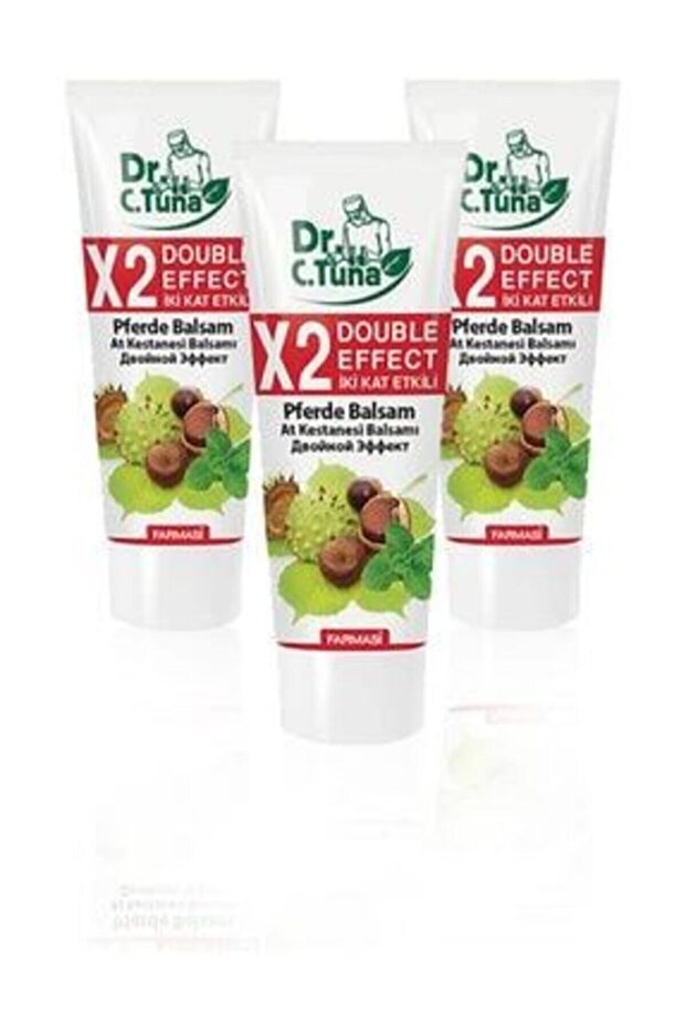 Dr. C. Tuna - Horse Balm Chestnut Balm 250ml X 3 Pieces