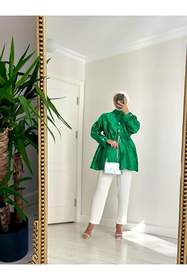 Perla Bluz Yeşil - 3