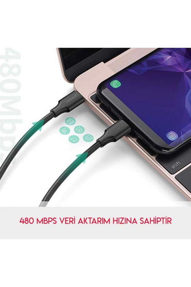 Type-c 3a Şarj Ve Data Kablosu 1.5 Metre - 6