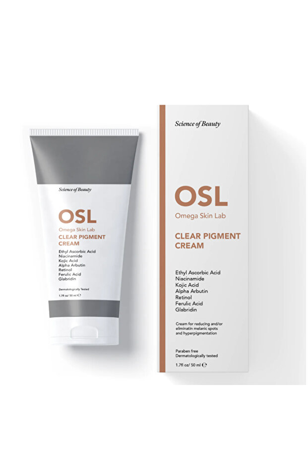 Premium Clear Pigment Cream - Effective Blemish Cream with Retinol, Niacinamide and Ethyl Ascorbic Acid