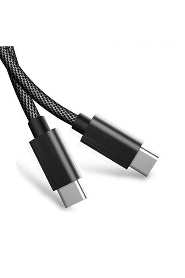 Ally Type-c -to Type C 60w Qc3.0a Hızlı 0.20cm Kısa Şarj Kablosu - 2