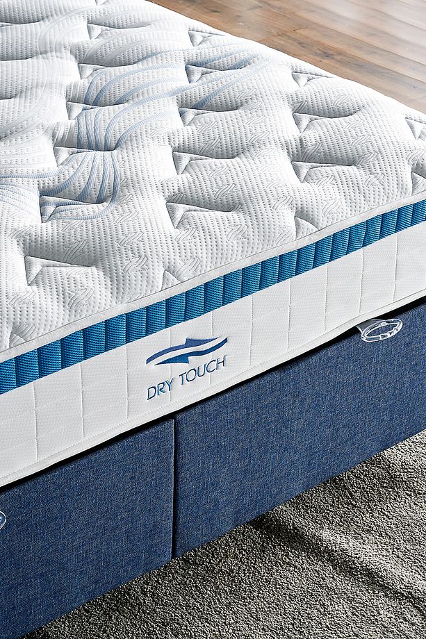 Niron Dry Touch Tek Kişilik Paket Yaylı Lüks Full Ortopedik Yatak 120x200 Cm - 7
