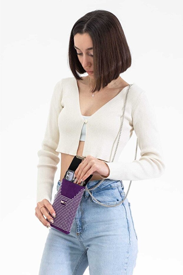 Taşlı Telefonluk - 3