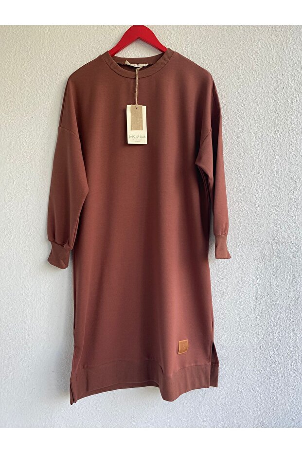 30645 Below Knee Crew Neck 2 Thread Puane Tunic