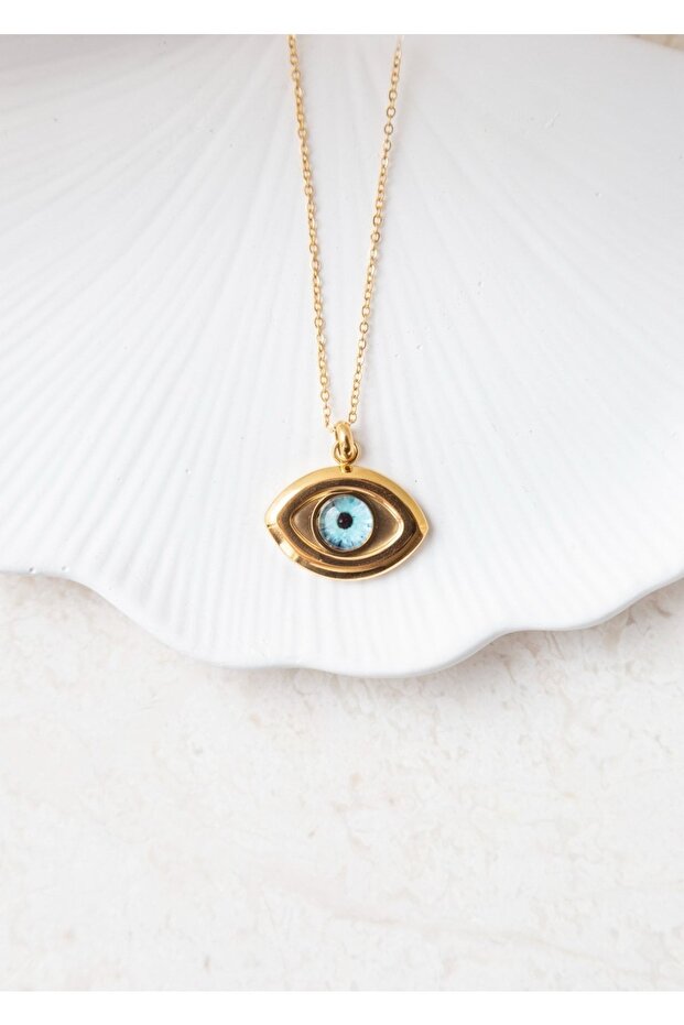 Çelik Göz Kolye - 1