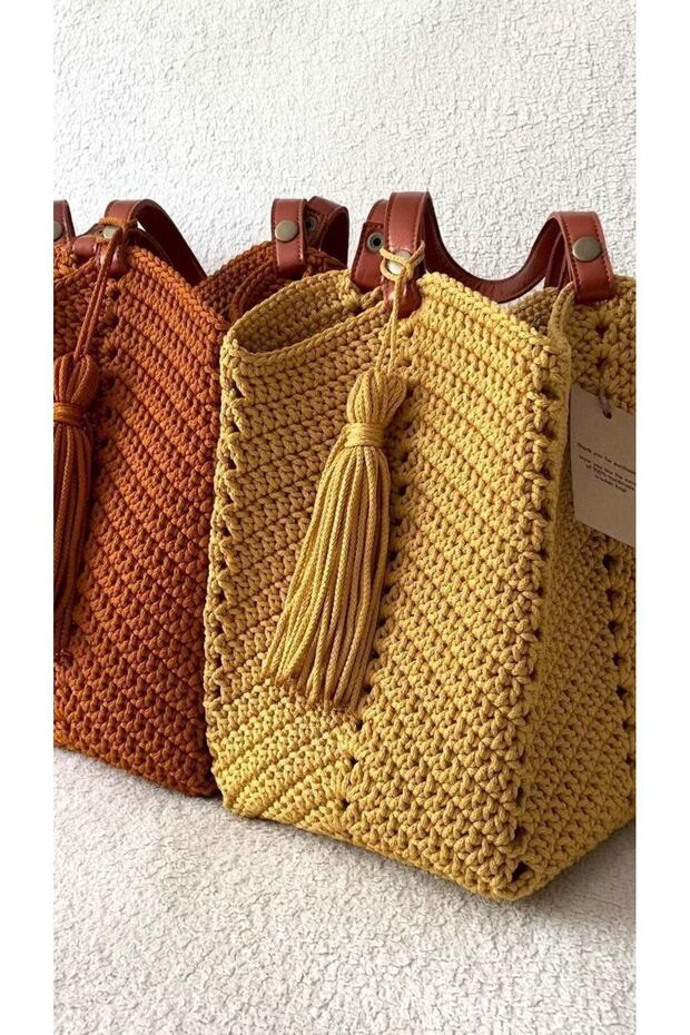 Polyester Makrome 100gr 140m - 260 Bej - 3