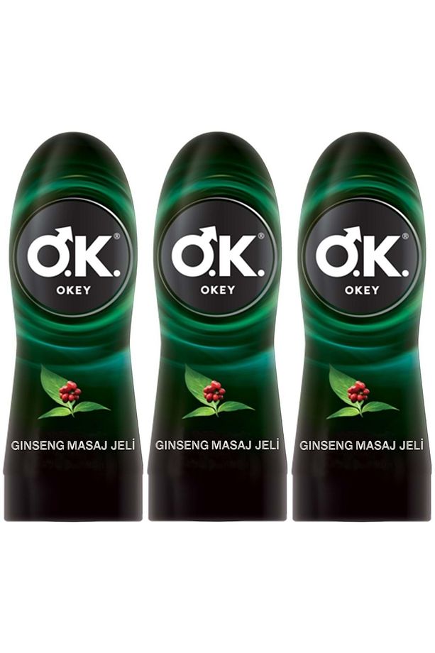 Masaj Jeli 200ml Ginseng (MASAJ JELİ) (3 LÜ SET) - 1