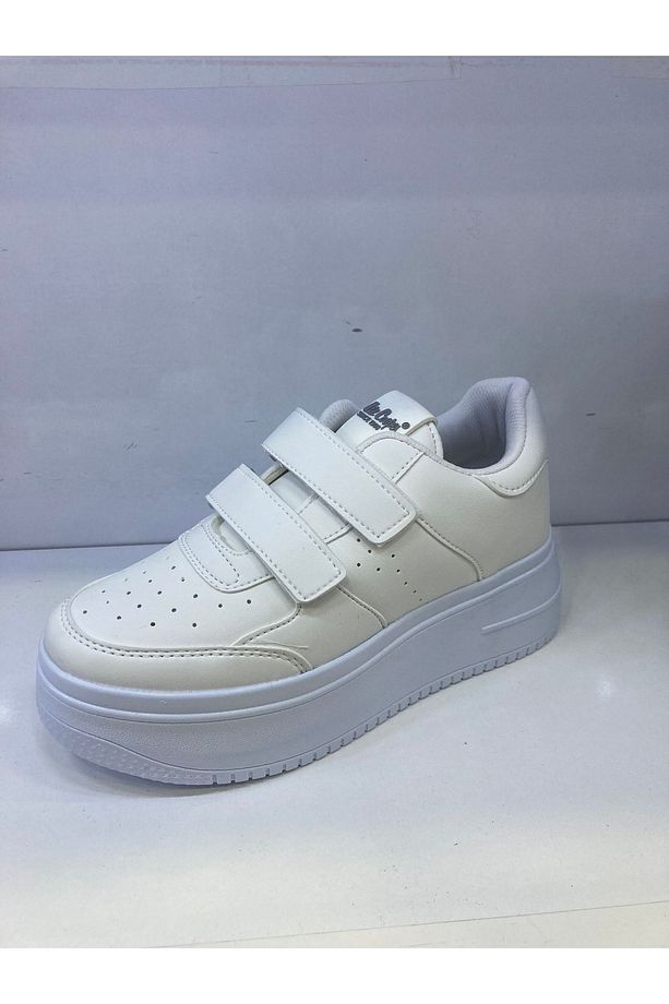 Lc-31007 Cırtlı Platform Taban Spor Ayakkabı - 1