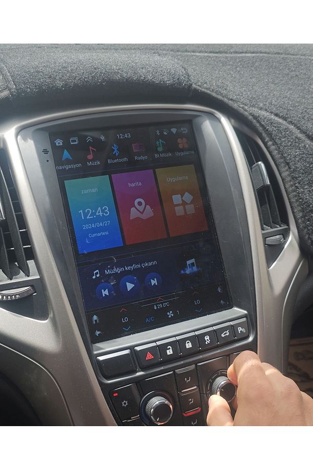 Opel Astra J Tesla Android Multimedya Tablet 4-64 Car Play - 8