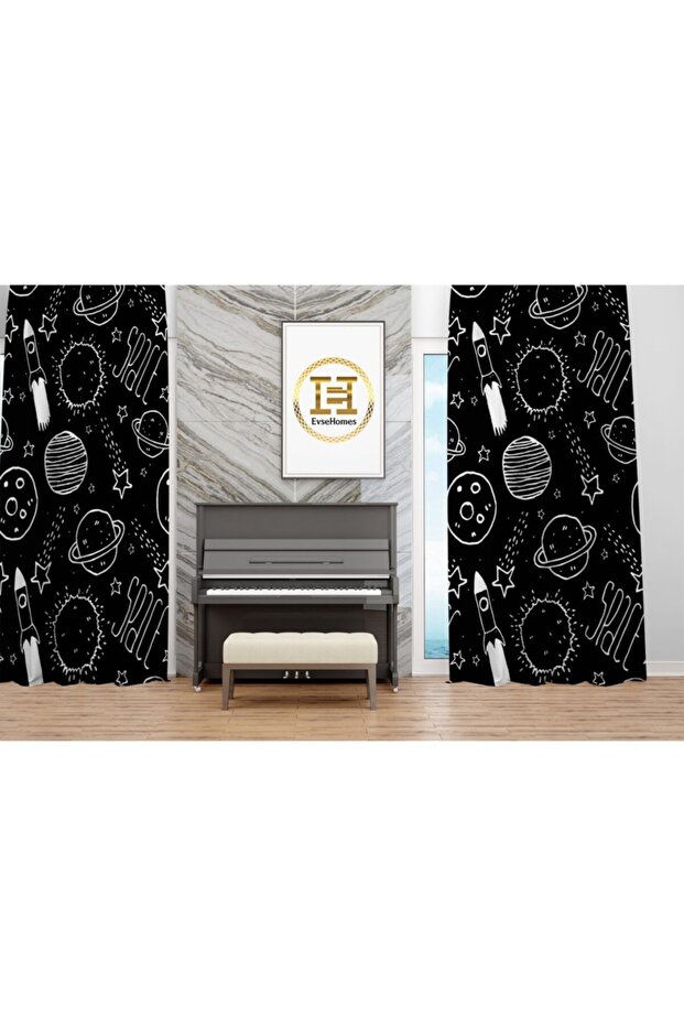 Spacecraft Background Curtain - 2