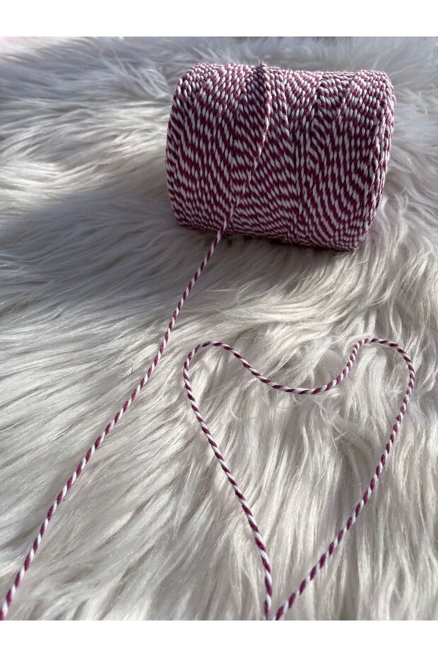 Packaging Tying Rope Plum White Color 200 m