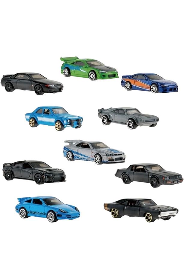 hızlı ve öfkeli 10lu araç seti fast and furious orijinal - 2