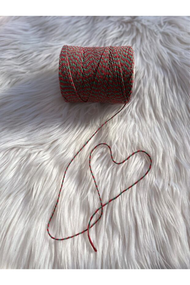 Packaging Tying Rope Red-green Color 200 mt