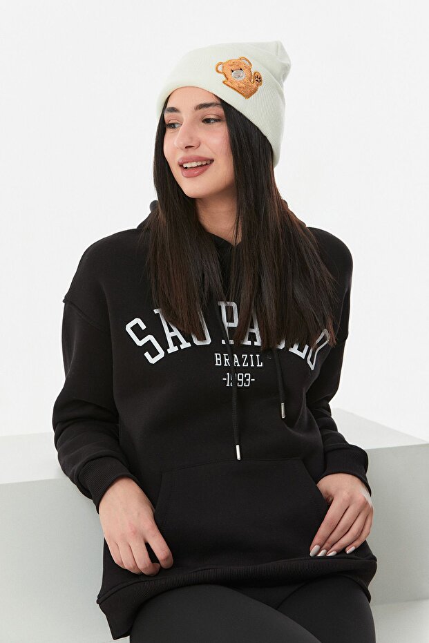 Ayıcıklı Triko Bere - 1