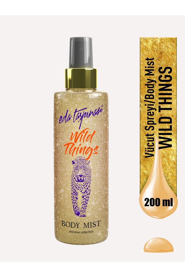 Wild Things Simli Body Mist Vücut Spreyi 200ml. Eda-00011 - 1
