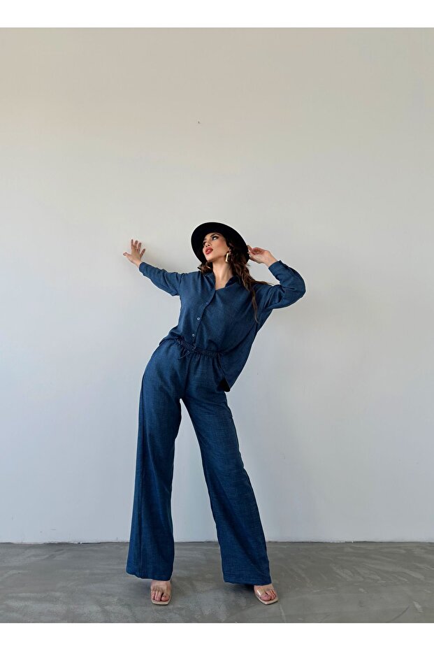 Oversize Basic Gömlek - 5