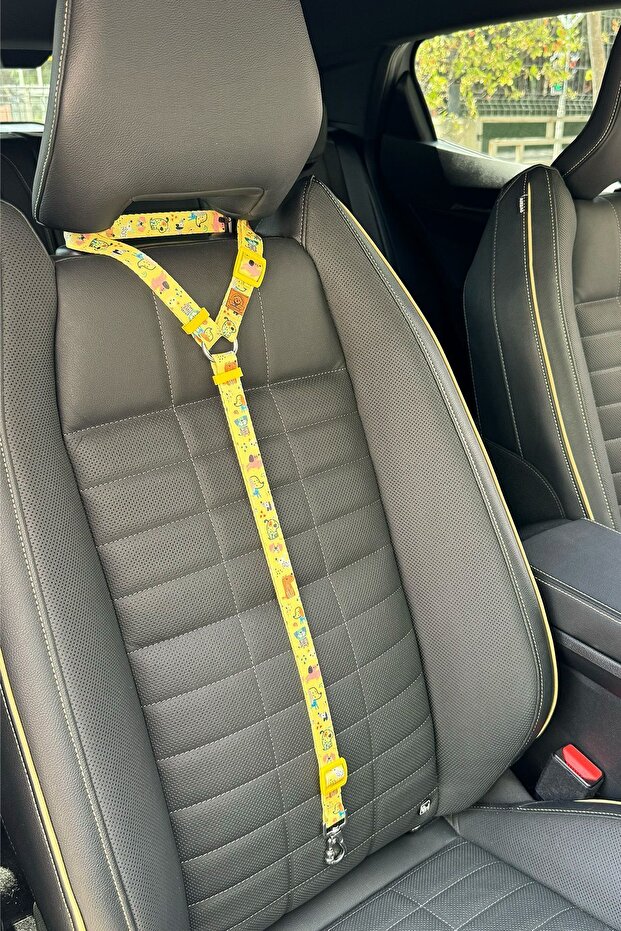 JesYellow Extra Safety Hook Cat Dog Car Travel Collar